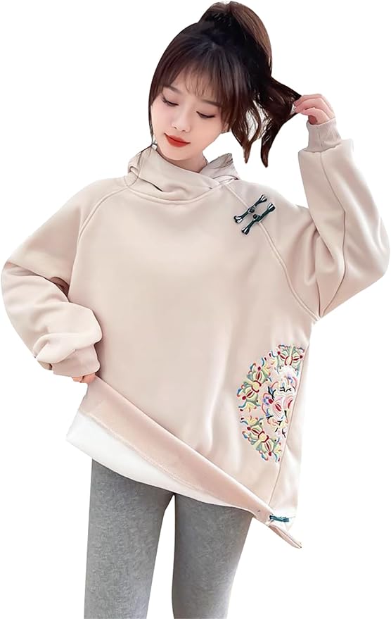 【レア】bibiyフード付きトレーナースウェット Amazon.co.jp: [OIUYUE] 刺繡 フードパーカー レディース